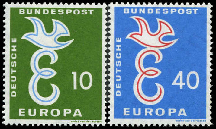 West Germany 1958 Europa unmounted mint.