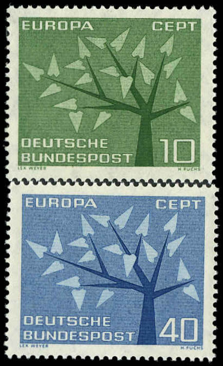 West Germany 1962 Europa unmounted mint.