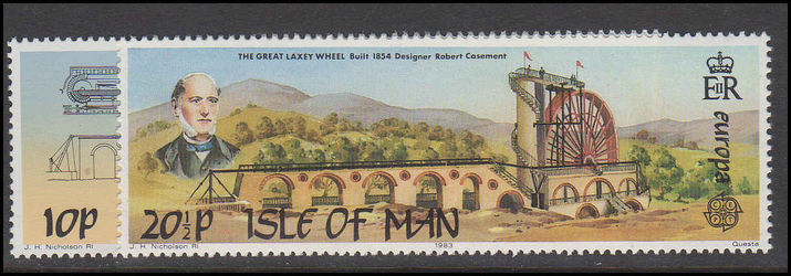 Isle Of Man 1983 Europa unmounted mint.