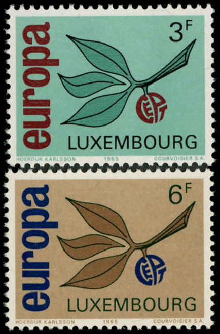 Luxembourg 1965 Europa set fine unmounted mint.