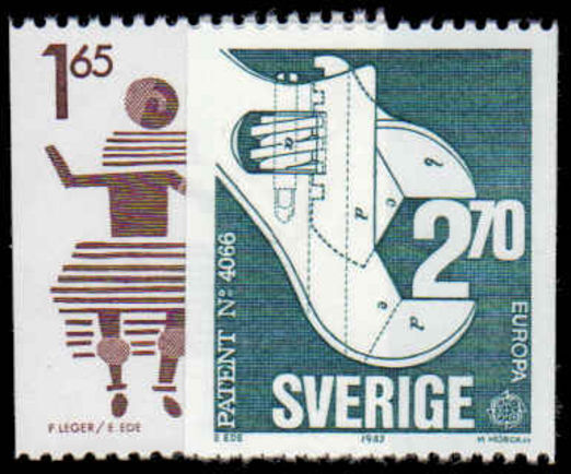 Sweden 1983 Europa unmounted mint.