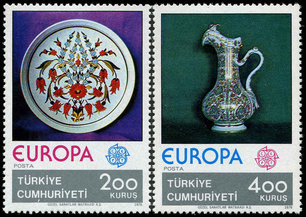 Turkey 1976 Europa unmounted mint.