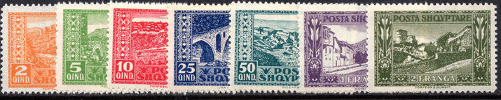 Albania 1923-24 Views set unmounted mint.