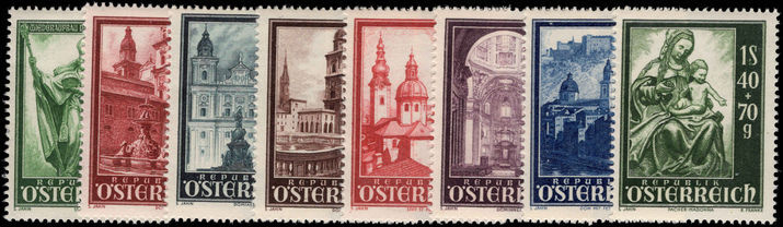 Austria 1948 Salzburg Cathedral unmounted mint.