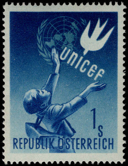 Austria 1949 UNICEF unmounted mint.