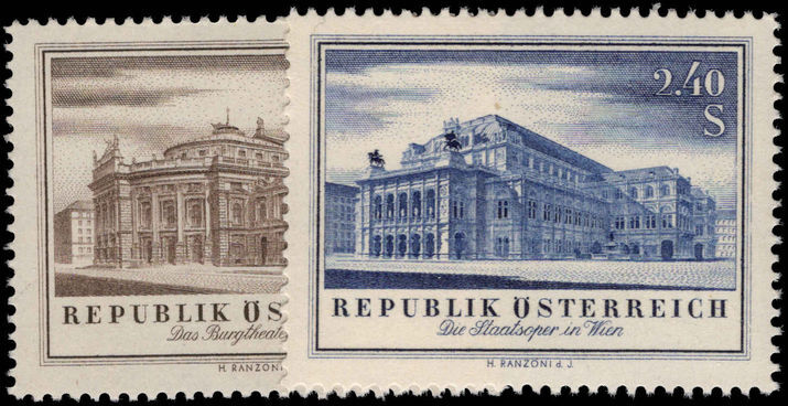 Austria 1955 State Opera House unmounted mint.