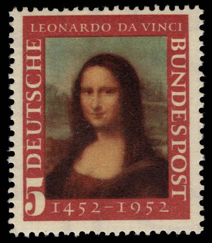 West Germany 1952 Leonardo da Vinci unmounted mint