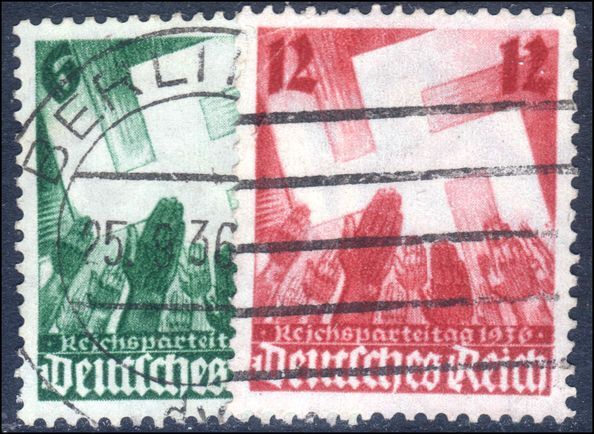 Third Reich 1936 Nuremburg fine used