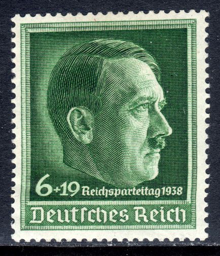 Third Reich 1938 Hitlers Culture Fund and Nurnburg Congress unmounted mint.