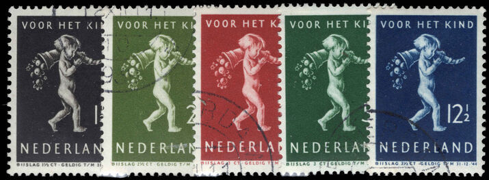 Netherlands 1939 Child Welfare fine used.