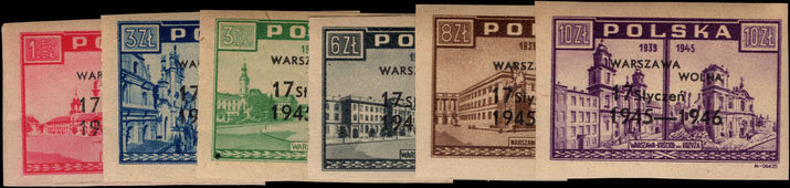 Poland 1946 Liberation of Warsaw unmounted mint.