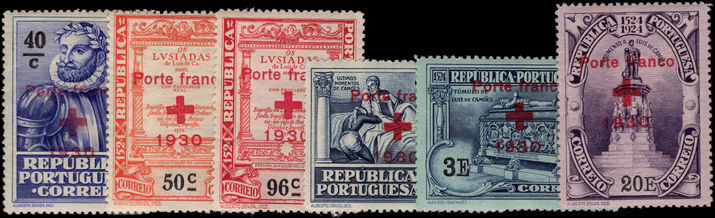 Portugal 1930 Red Cross lightly mounted mint.