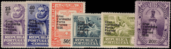 Portugal 1936 Red Cross Porte Franco lightly mounted mint.
