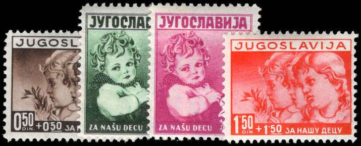 Yugoslavia 1938 Child Welfare lightly mounted mint.