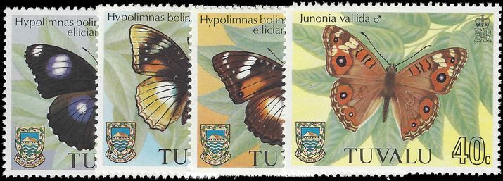 Tuvalu 1981 Butterflies unmounted mint.
