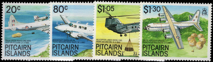 Pitcairn Islands 1989 Aircraft unmounted mint.