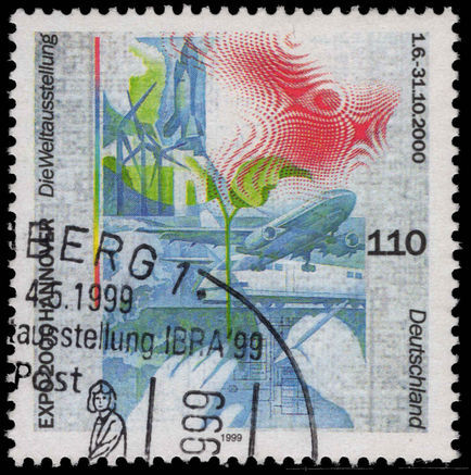 Germany 1999 Expo fine used.
