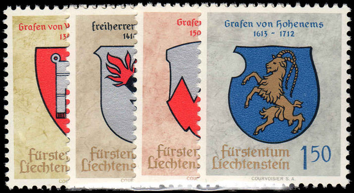 Liechtenstein 1964 Arms (1st issue) unmounted mint.