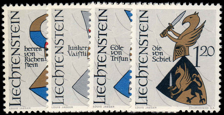 Liechtenstein 1966 Arms of Triesen Families unmounted mint.