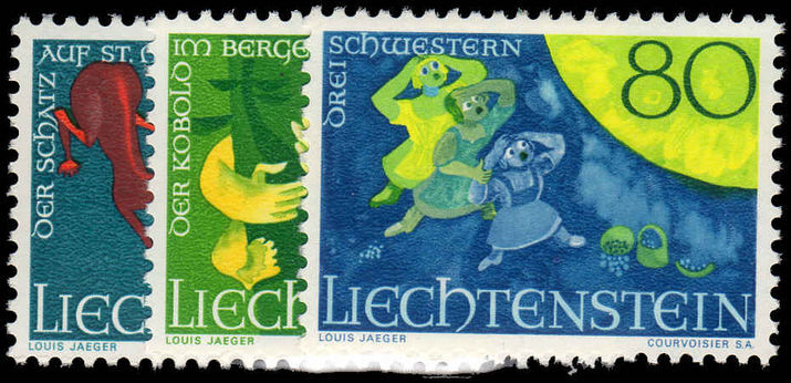 Liechtenstein 1968 Liechtenstein Sagas (2nd series) unmounted mint.