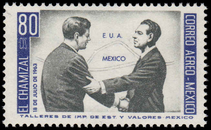 Mexico 1964 J F Kennedy unmounted mint.