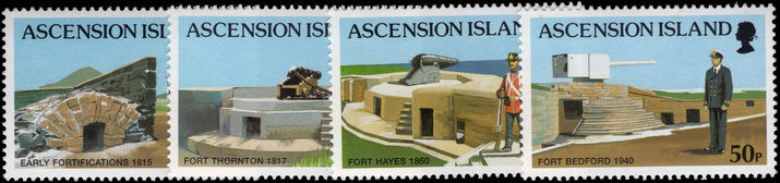 Ascension 2000 Forts unmounted mint.