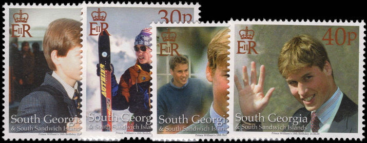 South Georgia 2000 Prince William unmounted mint.