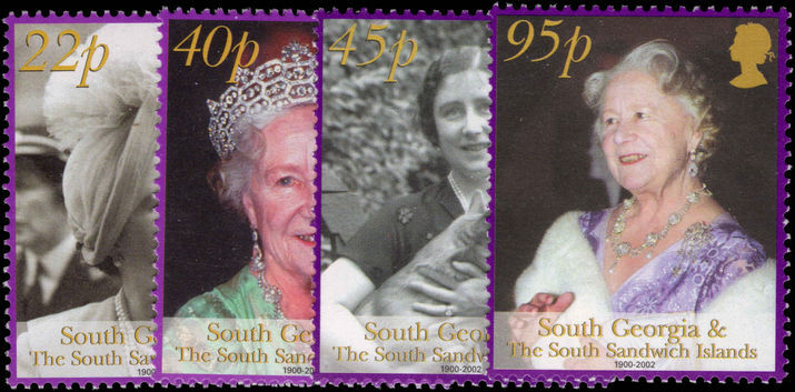 South Georgia 2002 Queen Mother unmounted mint.