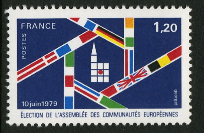 France 1979 European Parliament unmounted mint.