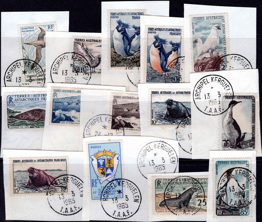 FSAT 1956-60 postage set fine used.