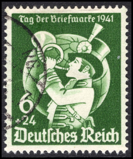 Third Reich 1941 Stamp Day fine used.