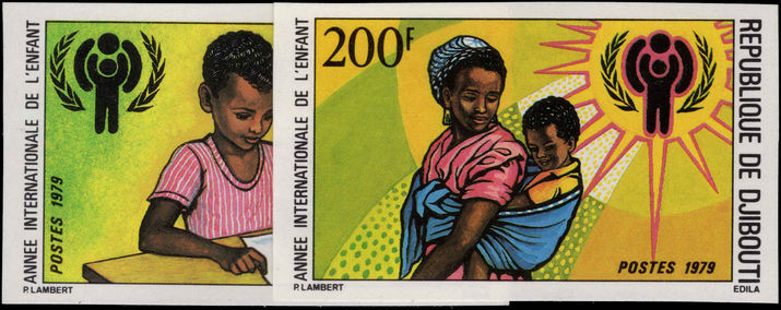 Djibouti 1979 International Year of the Child imperf unmounted mint.