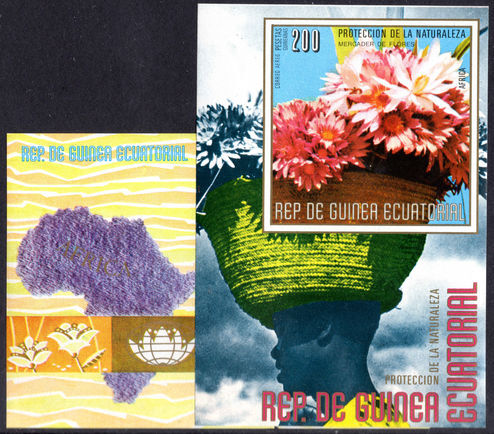 Equatorial Guinea 1976 African Flowers souvenir sheet unmounted mint.