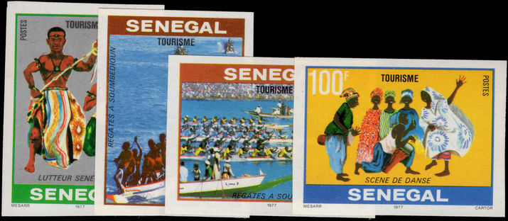 Senegal 1978 Tourism imperf unmounted mint.