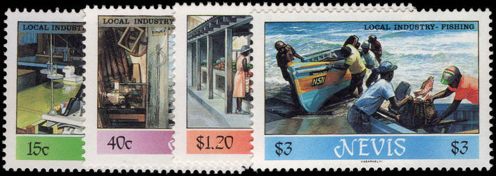 Nevis 1986 Local Industries unmounted mint.
