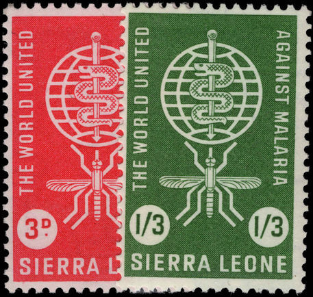 Sierra Leone 1962 Malaria Eradication unmounted mint.