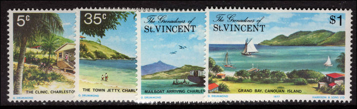 St Vincent Grenadines 1977 Canouan Island 1st series unmounted mint.