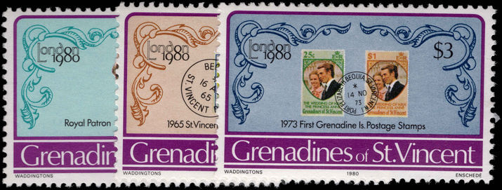 St Vincent Grenadines 1980 London 80 unmounted mint.