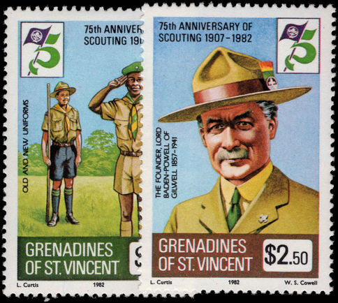 St Vincent Grenadines 1982 Boy Scouts unmounted mint.