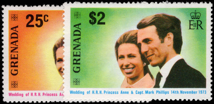 Grenada 1973 Royal Wedding unmounted mint.