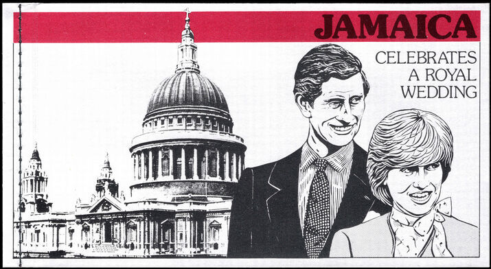 Jamaica 1981 Royal Wedding booklet unmounted mint.