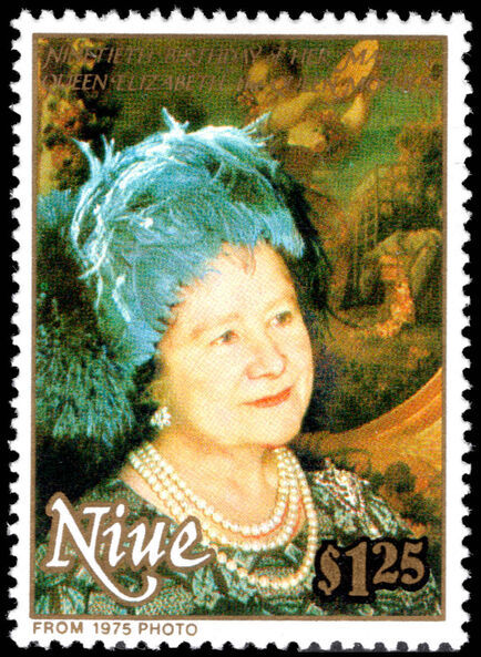 Niue 1991 90th Birthday of Queen Elizabeth the Queen Mother unmounted mint.