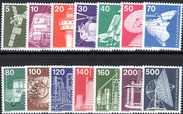 Berlin 1975-76 values unmounted mint.
