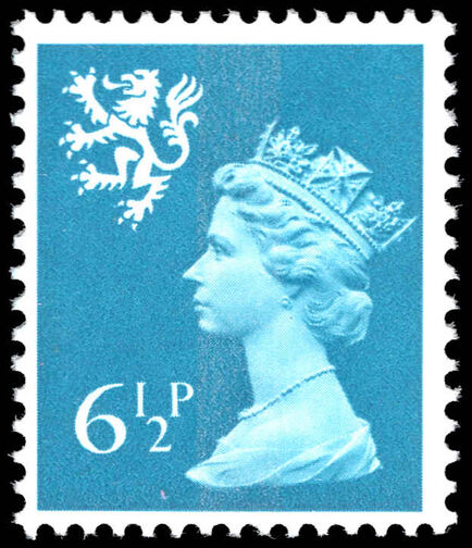 Scotland 1971-93 6½p greenish-blue unmounted mint.