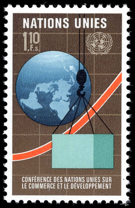 Geneva 1976 UN Conference on Trade and Development unmounted mint.