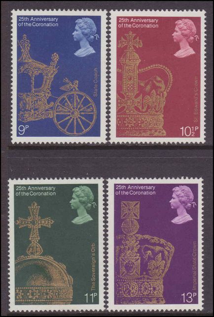 1978 25th Anniv of Queen's Coronation unmounted mint.