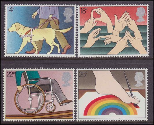 1981 Int Year of Disabled Persons unmounted mint.
