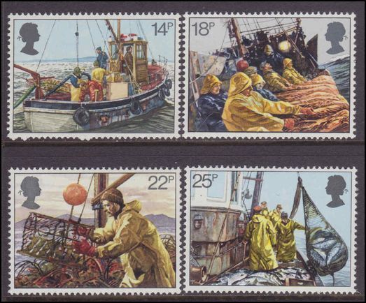 1981 Fishing Industry unmounted mint.