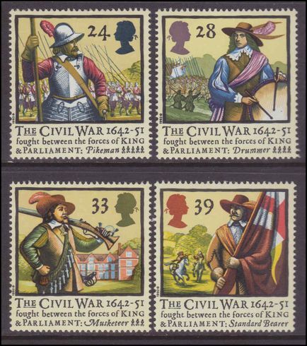 1992 350th Anniv of the Civil War unmounted mint.