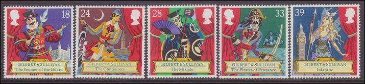 1992 150th Birth Anniv of Sir Arthur Sullivan unmounted mint.